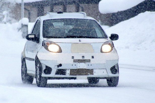 Nowy Smart ForTwo znowu na testach. Crossover za 2 lata?