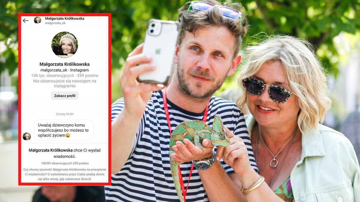 Małgorzata Ostrowska-Królikowska wysłała bulwersującą wiadomość