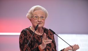 #hot16challenge2. Rapująca prof. Ewa Łętowska z akompaniamentem saksofonu byłego prezesa TK