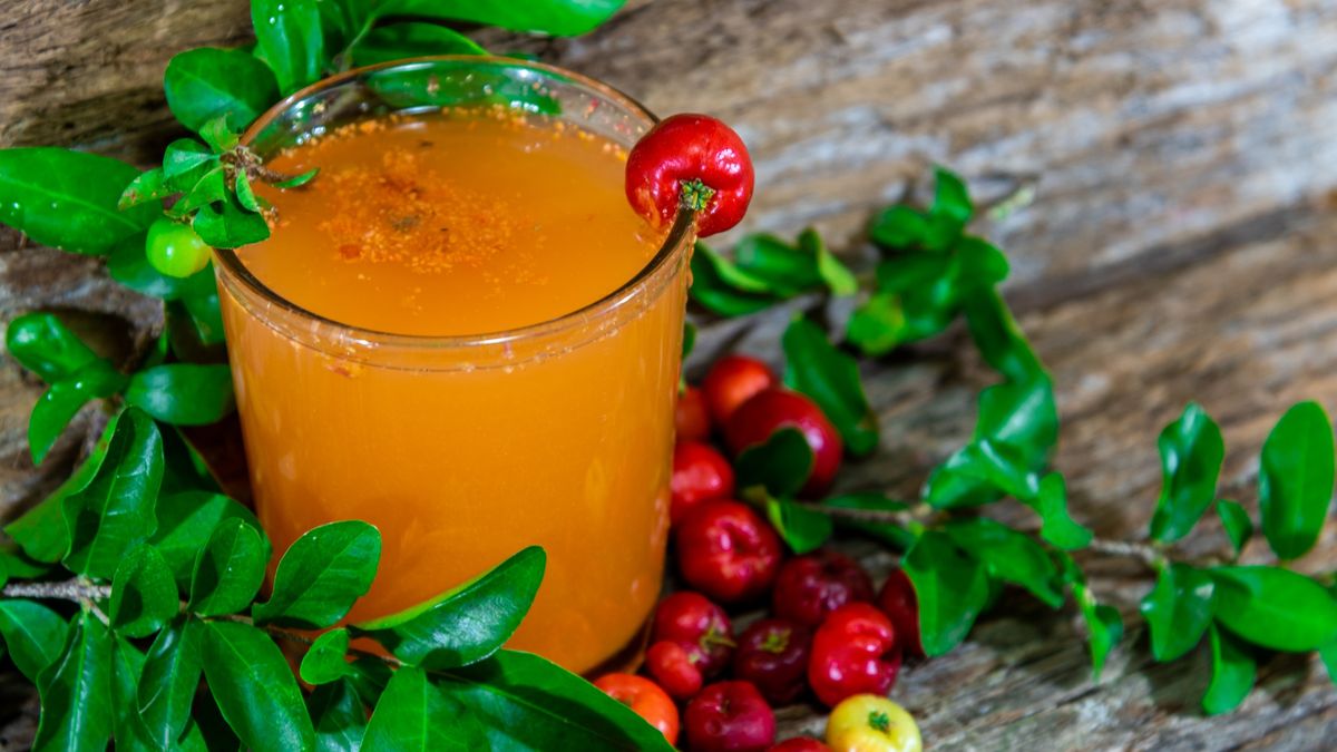 Sok z aceroli wykazuje m.in. właściwości antyoksydacyjne