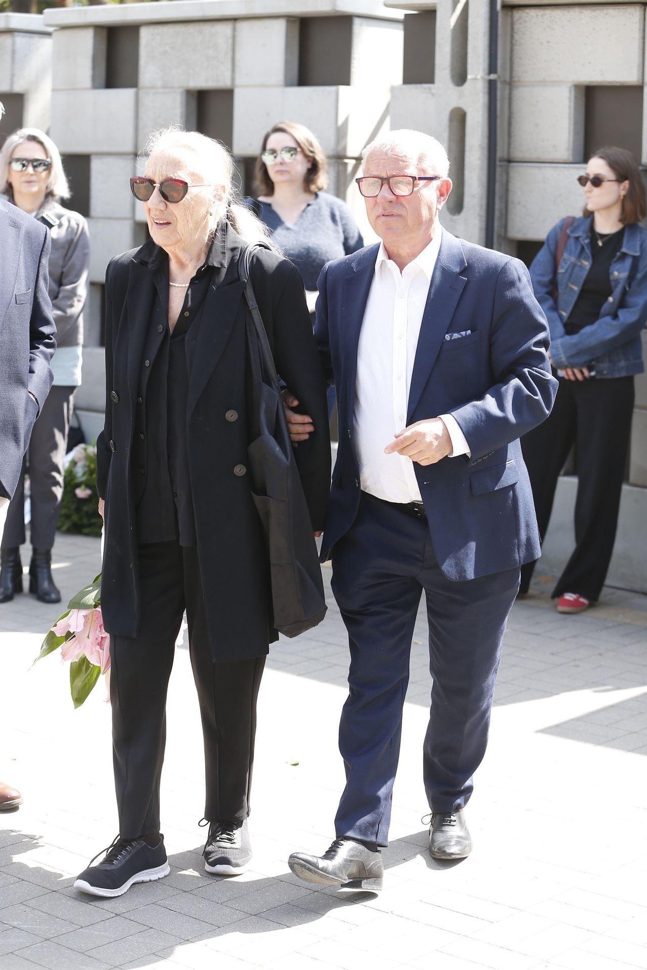 Maja Komorowska i Tadeusz Chudecki