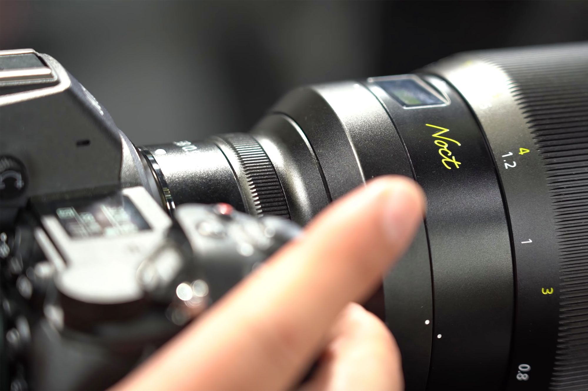 Nikkor Z 58 mm f/0.95 S Noct pokazany na targach CP+. Jest ogromny! 1