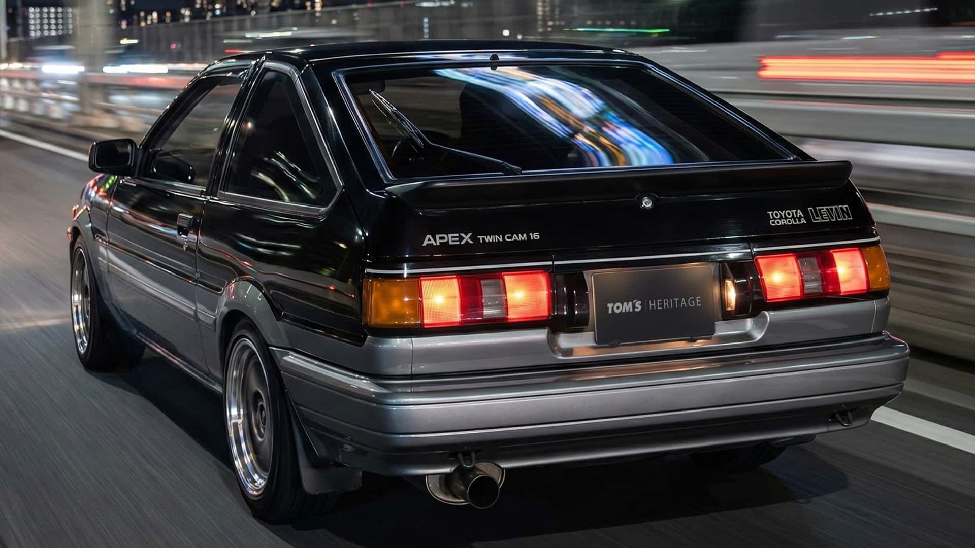 Tom's Heritage Toyota Corolla Levin AE86