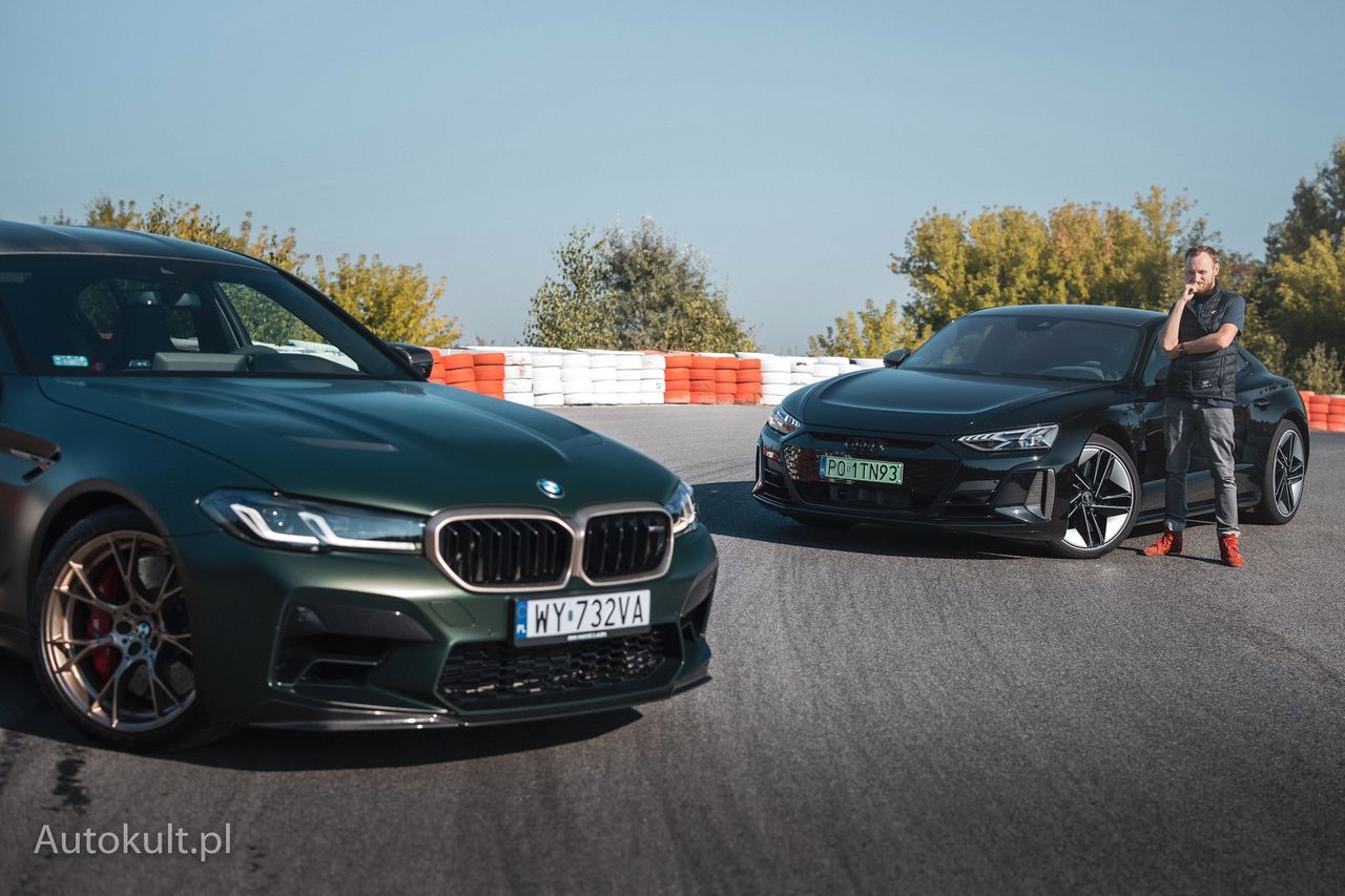 BMW M5 CS (2021) vs Audi RS e-tron GT (2022)