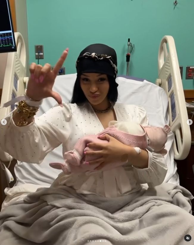 Cardi B urodziła trzecie dziecko