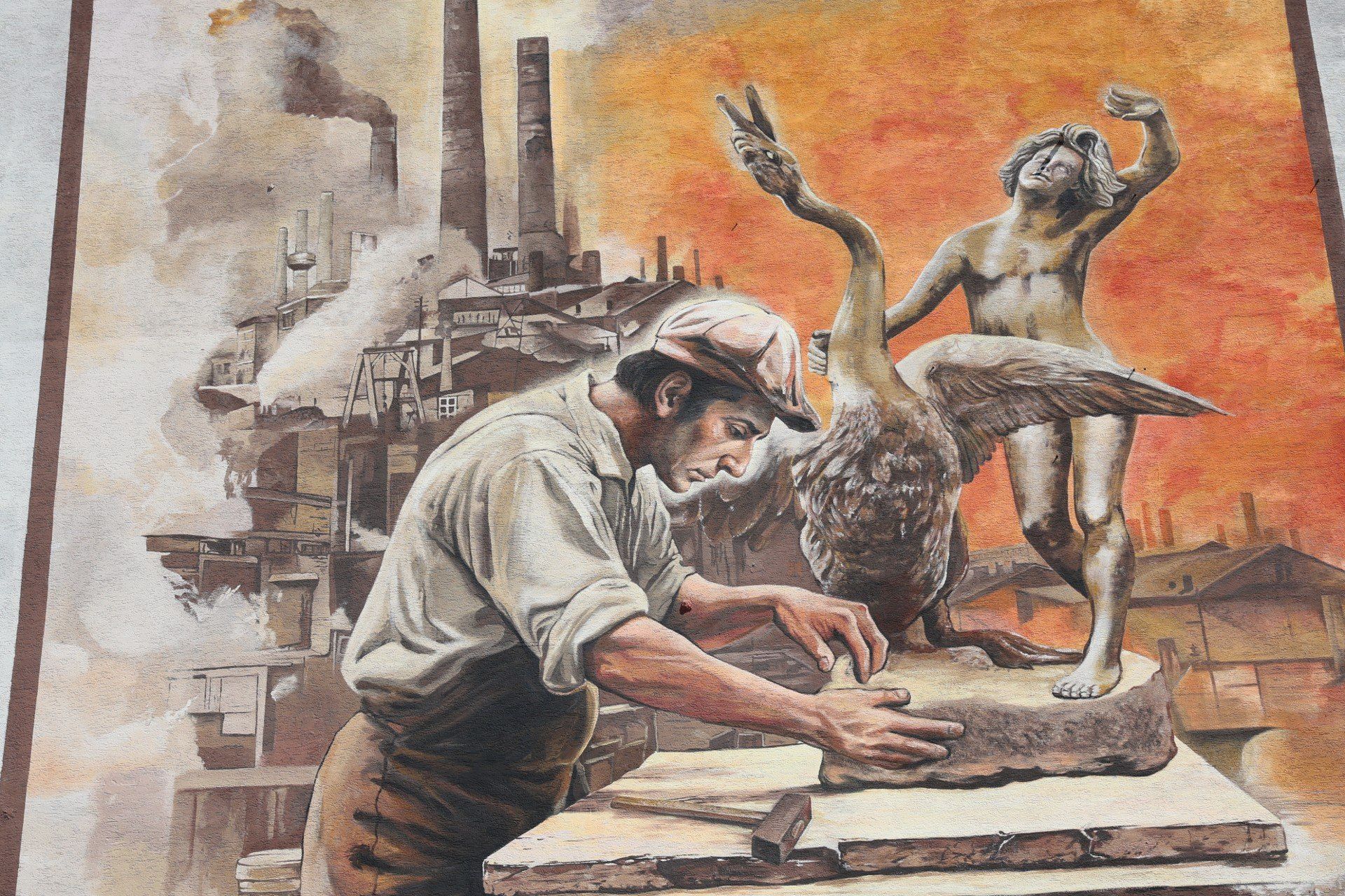 Hutnicze murale w Chorzowie