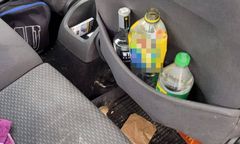 Zatrzymali się na parkingu, żeby nakarmić dziecko. Pomogli zatrzymać pijanego kierowcę