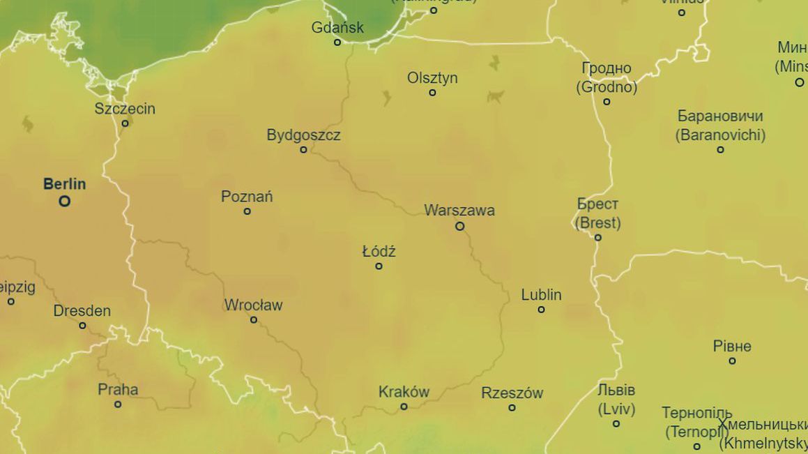 Prognoza pogody na 21 czerwca. 