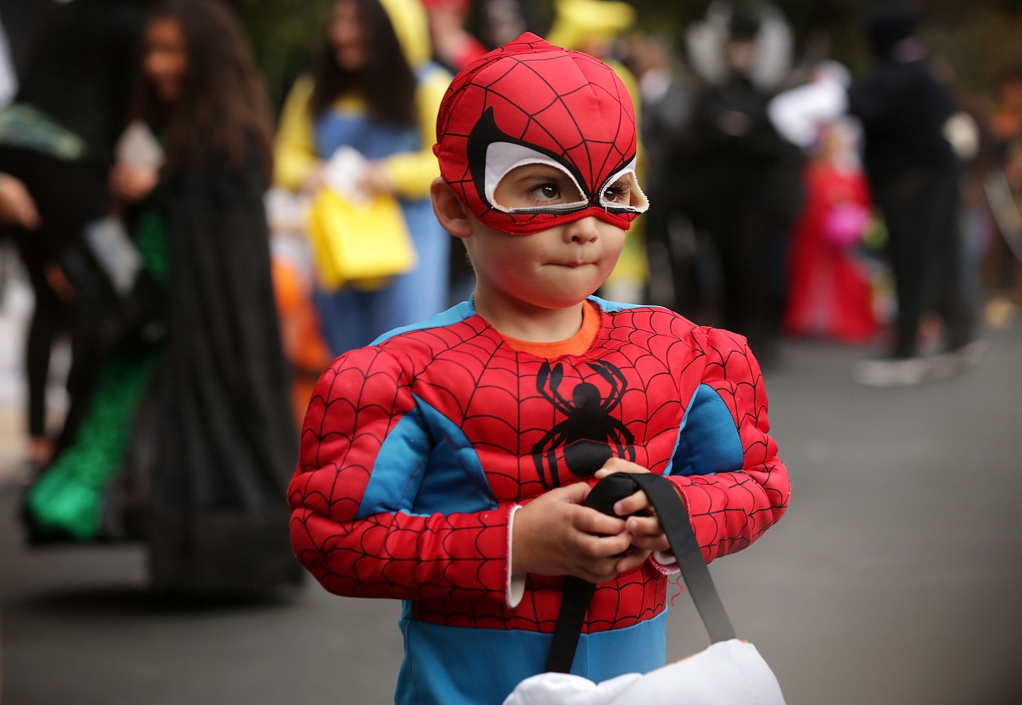 spider-man dziecko halloween