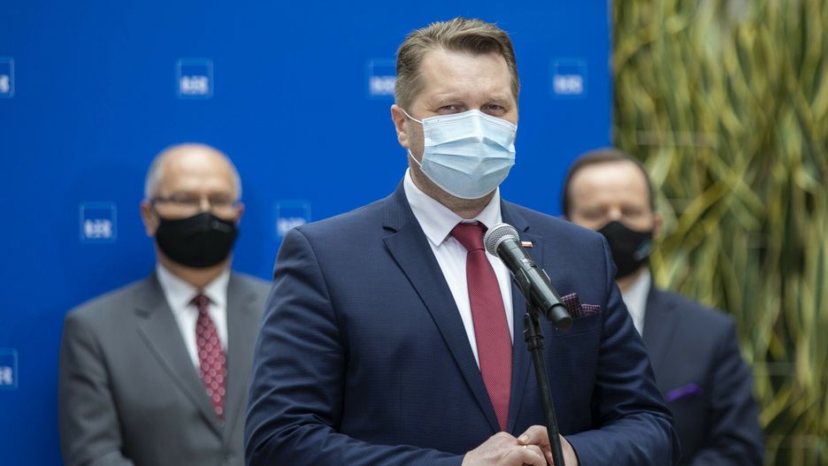 Minister edukacji Przemyslaw Czarnek