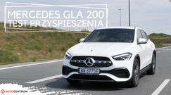 Mercedes-Benz GLA 200 1.3 163 KM (AT) - przyspieszenie 0-100 km/h