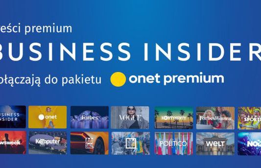 Business Insider dołącza do oferty Onet Premium