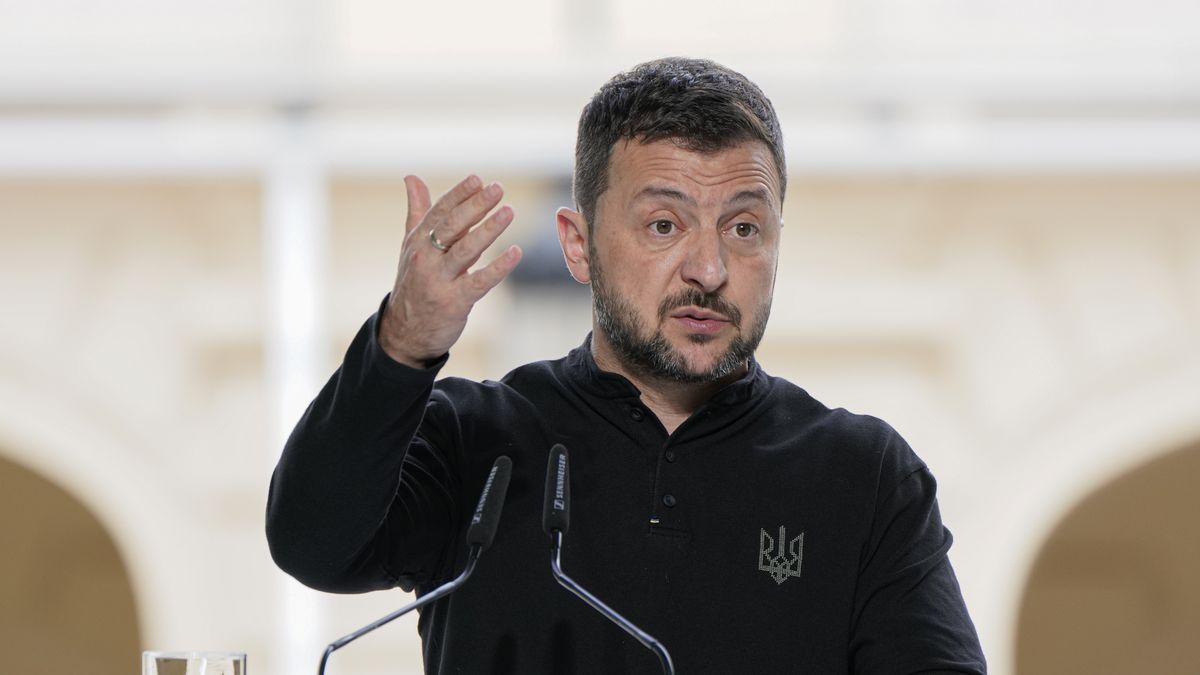 Wołodymyr Zełeński, prezydent Ukrainy