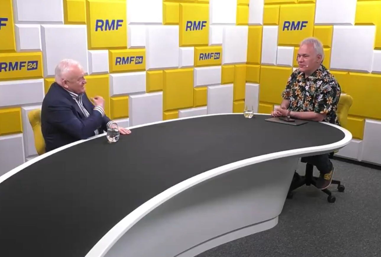 Kłótnia Mazurka i Millera w RMF FM