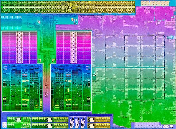 AMD Trinity APU die