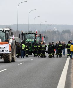 Wypadek na proteście rolników. Wściekła się i potrąciła policjanta