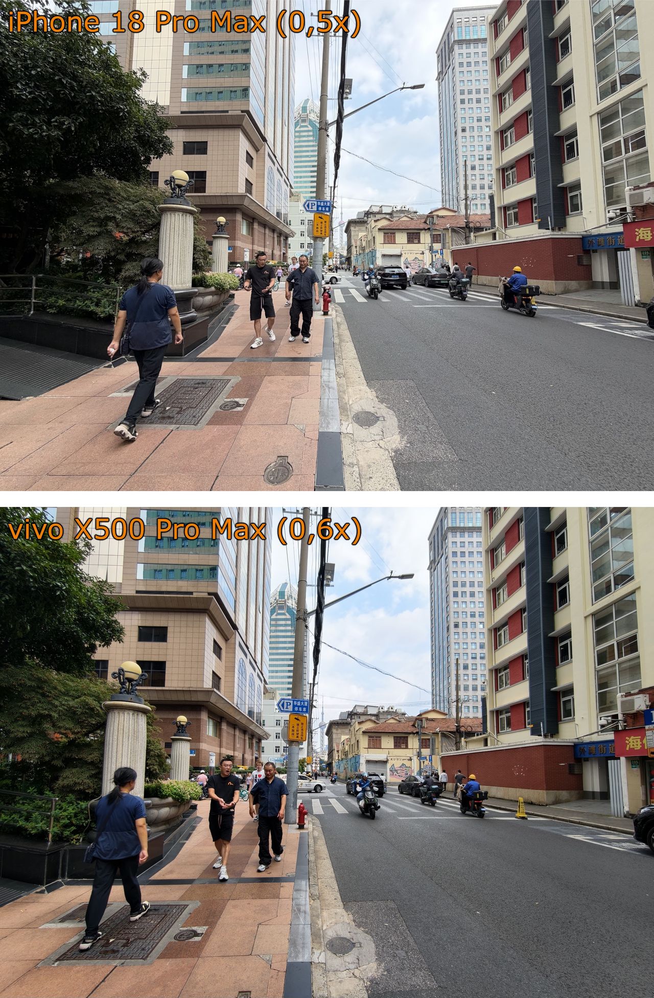 iPhone 18 Pro Max vs vivo X500 Pro Max
