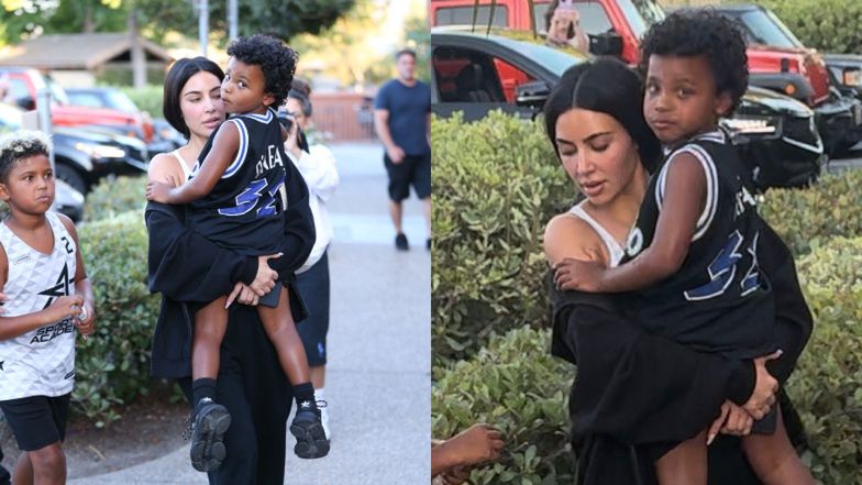 Kim Kardashian pokazała się na mieście bez makijażu