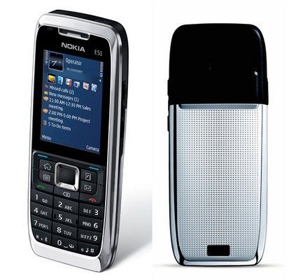 Nokia E51 w wersji bez aparatu