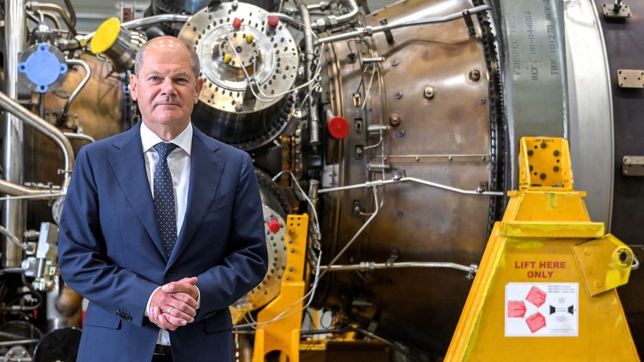 Scholz oskarża Rosję o blokowanie wysyłki turbiny do Nord Stream 1 