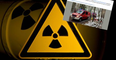 Radioaktywny worek w środku lasu? Interwencja Grupy Ratownictwa Chemicznego