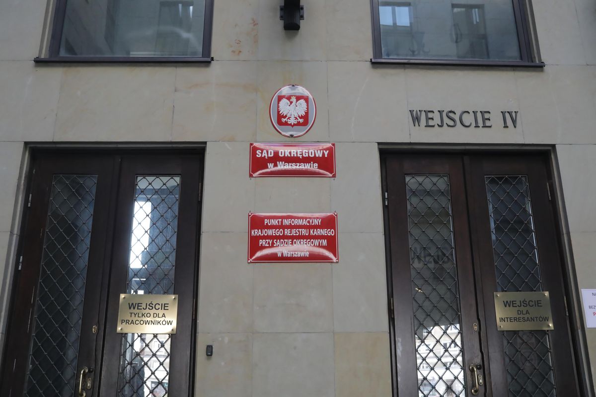 Sąd Okręgowy w Warszawie. Zdjęcie ilustracyjne