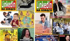 LinkedIn jak "Życie na Gorąco". Kim jest twórca memicznych prasówek?