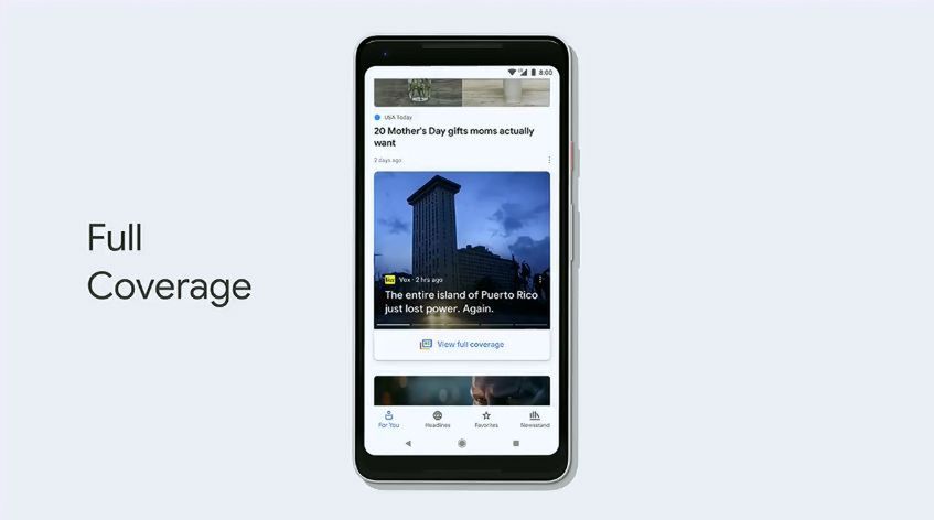 Nowe Wiadomości Google. Bardziej spersonalizowane i z pełnym pokryciem ważnych tematów 7