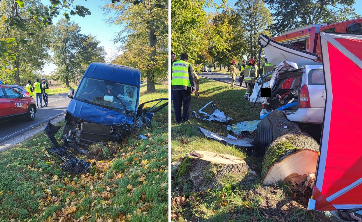 wypadek, policja Tragiczny wypadek w Kujawsko-Pomorskim. 28-latek zginął na miejscu