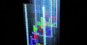 Tetris na ekranie 3D... z wody
