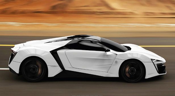 Wizualizacja W Motors LykanHypersport