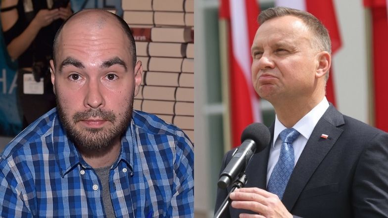 Jakub Żulczyk komentuje przegraną Polaków ze Słowacją, przypominając wpis Andrzeja Dudy