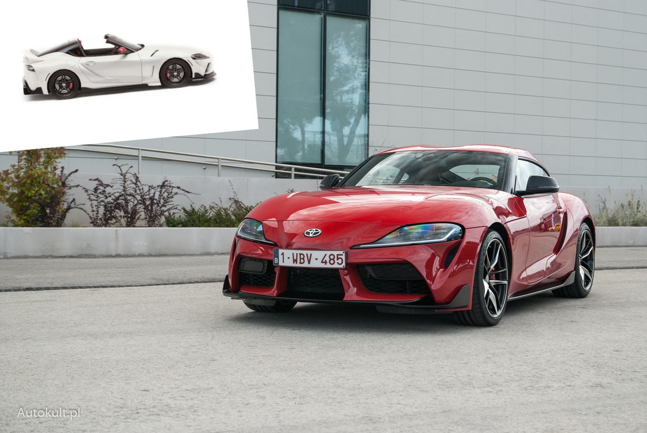 Toyota Supra straciła dach. Nawiązuje do kultowych poprzedników