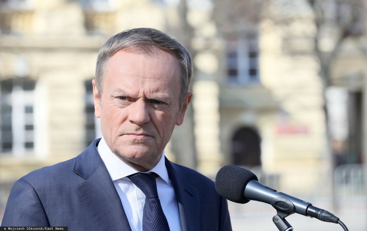 Na zdjęciu b. premier Donald Tusk 