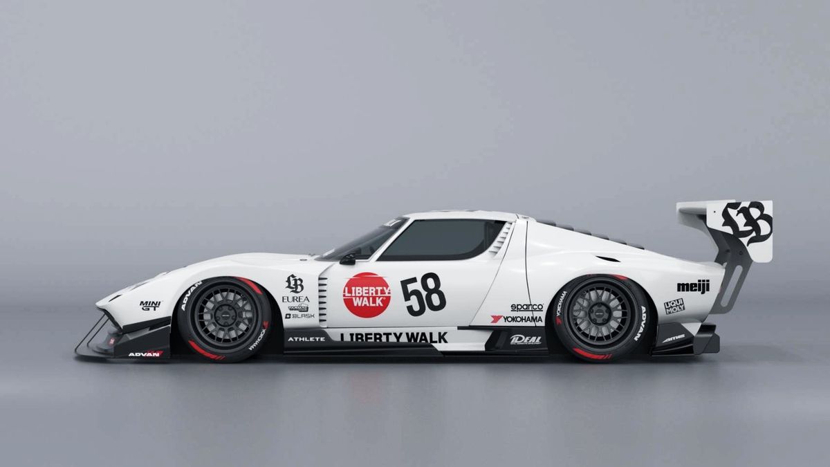 LB-Silhouette WORKS GT Lamborghini Miura
