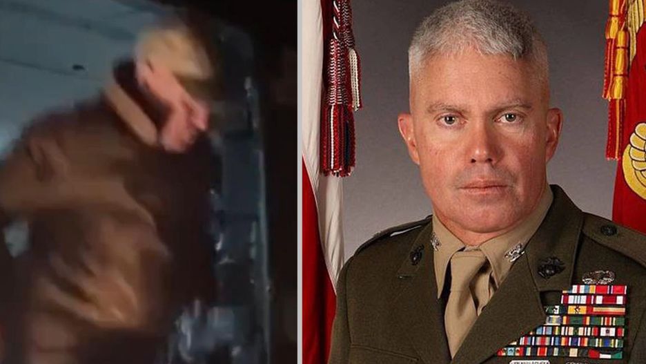 Po lewej Jewgienij Prigożin, rosyjski biznesmen kierujący Grupą Wagnera. emerytowany pułkownik marines Andrew Milburn (po prawej) założył grupę Mozarta, która szkoli ukraińskie wojsko