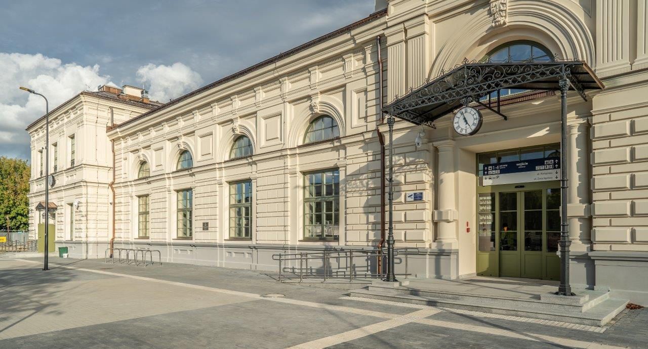 Dworzec w Białymstoku po modernizacji