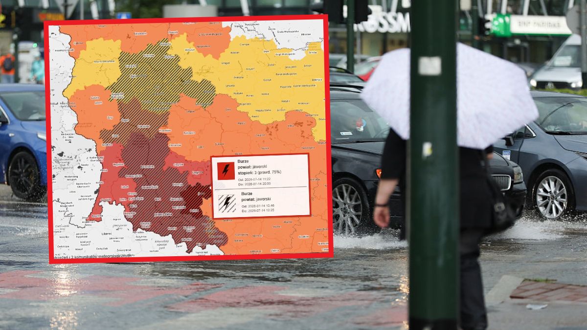 Niebezpieczna pogoda na południu kraju