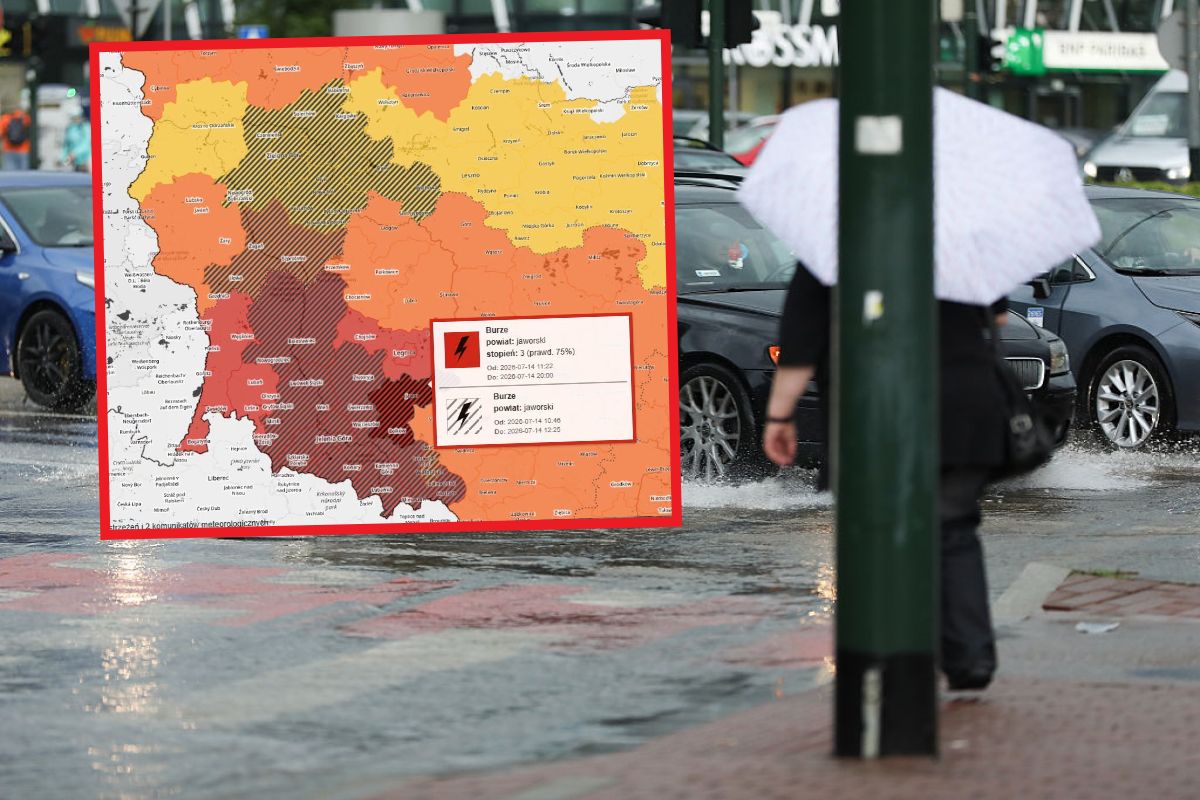 Nadciągają gwałtowne burze. Alert IMGW. "Sytuacja będzie bardzo niebezpieczna"
