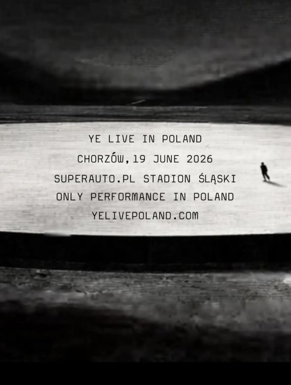 Ogłoszenie koncertu Westa 