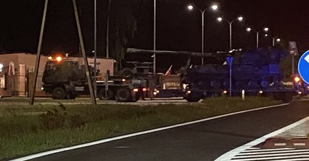 Mazowieckie. Czołgi i działa na drogach. Militarne transporty wracały do jednostek