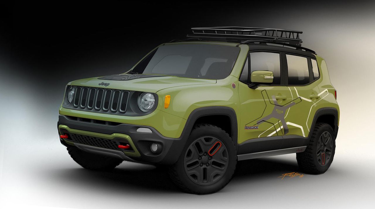 Mopar przygotował dwa Jeepy Renegade'y na targi NAIAS