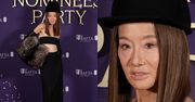 76-letnia Vera Wang prezentuje płaski brzuch na imprezie w Londynie. Czas się dla niej zatrzymał? (ZDJĘCIA)