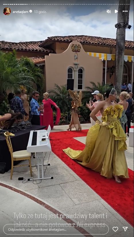 Aneta Glam chwali się wizytą w rezydencji Donalda Trumpa