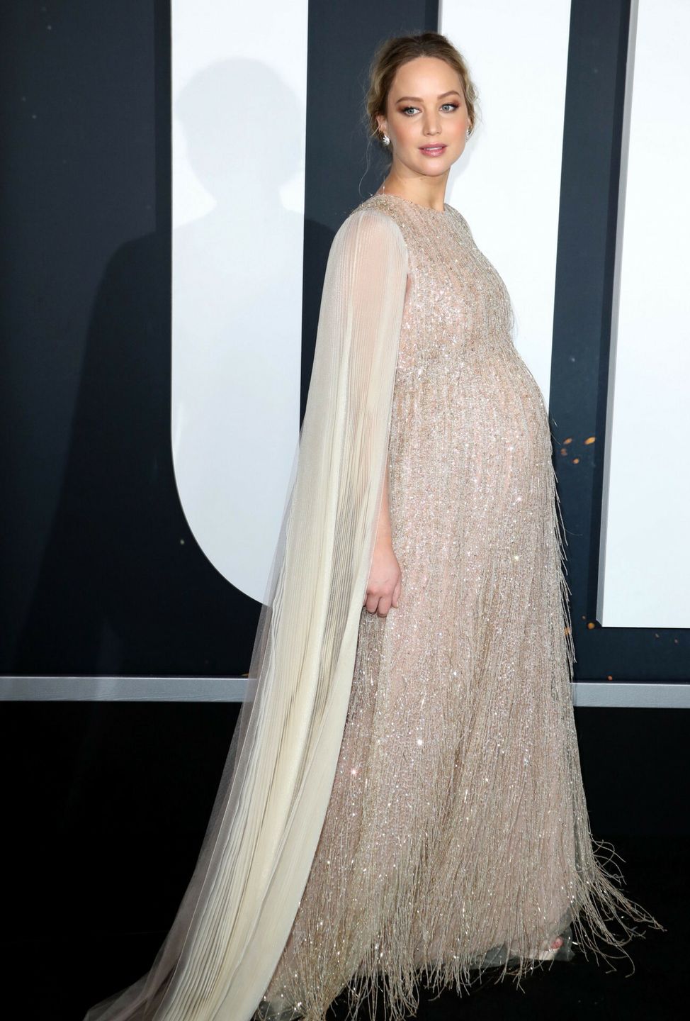 Jennifer Lawrence na premierze w ciąży