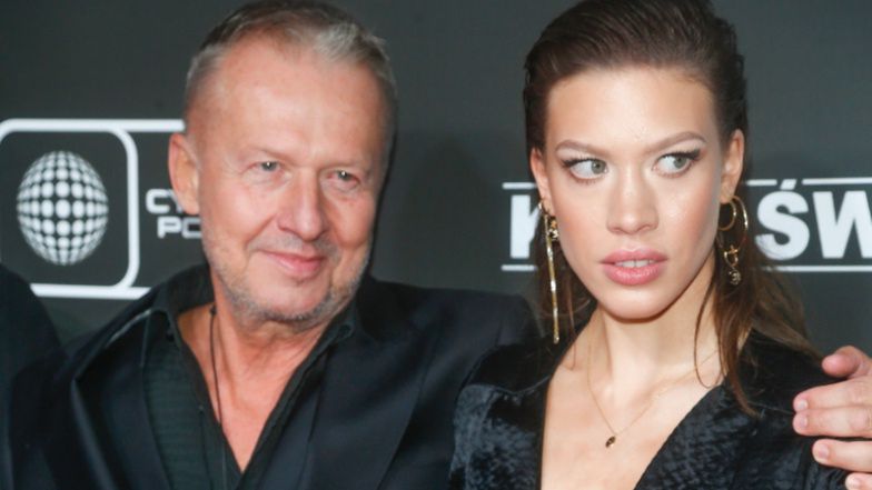 Aleksandra Linda z ojcem Bogusławem Lindą