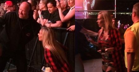 TYLKO U NAS: Ochrona WYPROSIŁA Dodę spod sceny na koncercie Guns N' Roses! (FOTO)