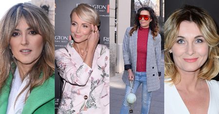 Stylowa Karolina Szostak i elegancka Katarzyna Zielińska brylują na evencie w "piłkarskim" stylu (ZDJĘCIA)