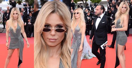 Doda w SREBRNEJ MINI kibicuje Polakom w Cannes (ZDJĘCIA)