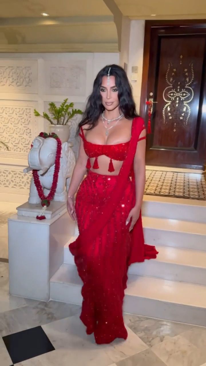 Ślubna stylizacja Kim Kardashian